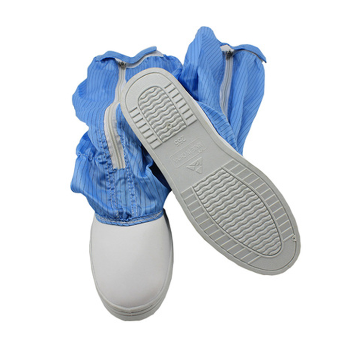 LN-1577108 Staubdichte und antistatische Schuhe für Reinräume Hohe Stiefel Saubere Schuhe